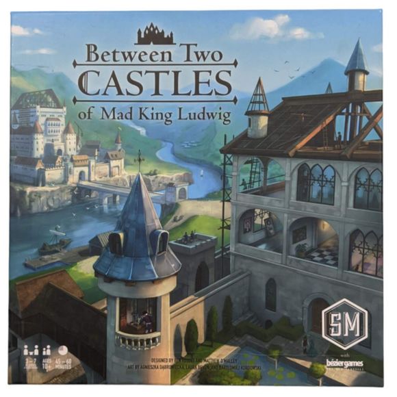 Breaking Games Other - Between Two Castles of Mad King Ludwig Strategy Board Game 3-7 Players Ages 10+